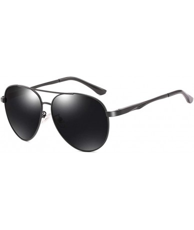 Oval Men's Polarized Sunglasses Personalized Fashion Driver Driving Riding Sunglasses UV Protection - CB190MYA2QK $36.09