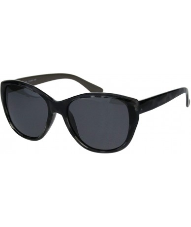 Butterfly Polarized Womens Classic Minimal Plastic Butterfly Light Sunglasses - Black Tortoise Black - CK18H8L2K0A $24.48