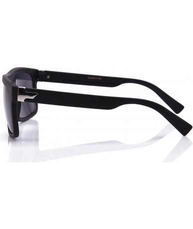Oversized Flat Top Square Gradient Frame Womens Mens Super Oversized Unisex Fashion Sunglasses - Rubber Black - C711M5N4J3L $...