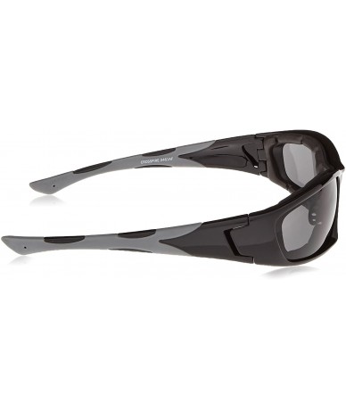 Wrap AF Safety Glasses - Dark Smoke Anti-Fog Lens - CZ1190O60K3 $9.69