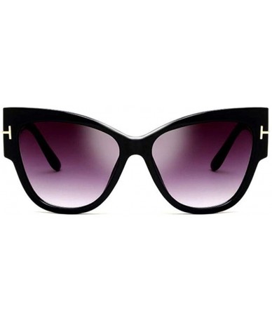 Oversized 2019 New Fashion Sunglasses Women Brand Designer Classic Fashion Sexy C2 - C3 - C118YZWC4X4 $8.16