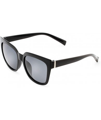 Oversized Classic style Sunglasses for Men or Women Plate Resin UV 400 Protection Sunglasses - Gray - CP18T2TYIN6 $27.35