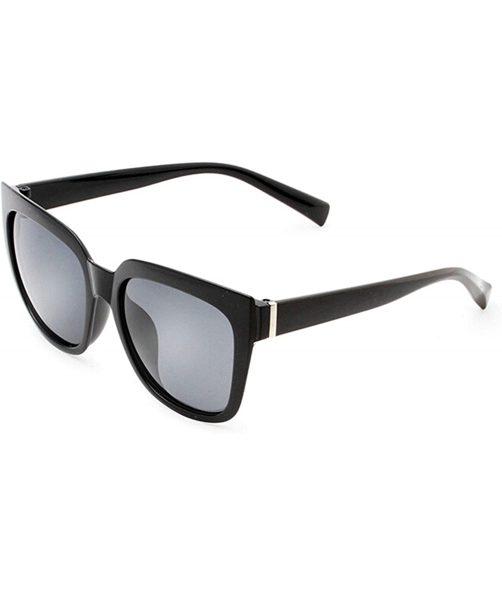 Oversized Classic style Sunglasses for Men or Women Plate Resin UV 400 Protection Sunglasses - Gray - CP18T2TYIN6 $18.48