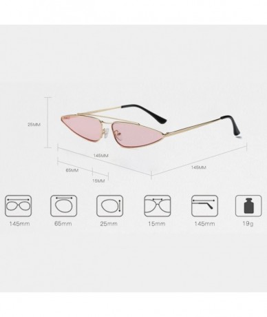 Wayfarer Fashion Eyes Frame Metal Sunglasses Men Women UV Protection for Outdoor - Pink - CS18G7ZWTS7 $21.56
