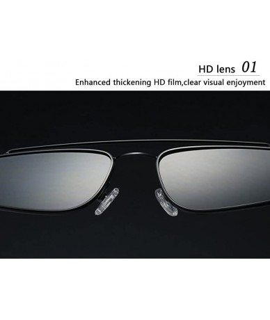 Wayfarer Fashion Eyes Frame Metal Sunglasses Men Women UV Protection for Outdoor - Pink - CS18G7ZWTS7 $21.56
