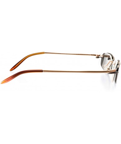 Oval Optical Eyewear - Modified Oval Shape- Metal Full Rim Frame - for Women or Men Prescription Eyeglasses RX - CG18WEC7MZN ...