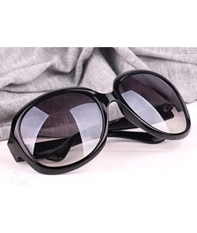 Oversized Vintage Oversized Sunglasses Women Men Big Frame Driving Sun glasses - Champagne - CK1982Y0KID $8.29