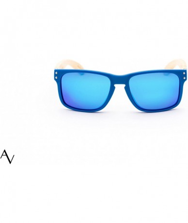 Wayfarer Bamboo Polarized - Blue - CK185GGGZAS $60.28