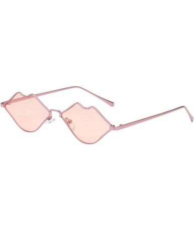Square Sunglasses Fashion Vintage Irregular - A - CA18R3HLDXY $22.37