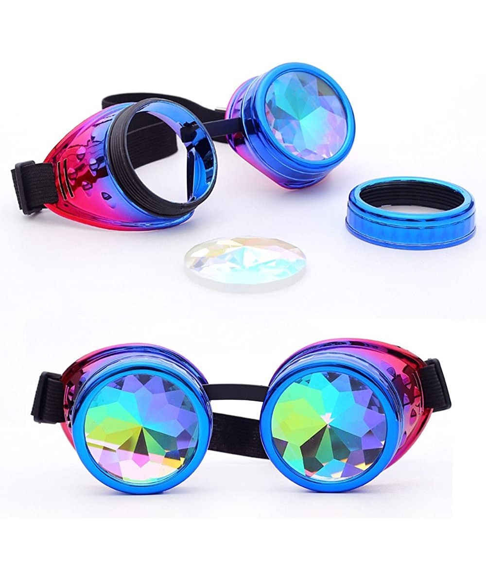 Oversized Stylish Sunglasses for Men Women 100% UV protectionPolarized Sunglasses - Purple - C318S5IQ84O $21.17