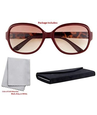 Oversized Classic 60s Vintage Sunglasses for Women-Retro Frame Design Polarized - CM18U4DRTZO $10.63