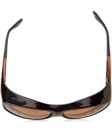 Oval Women's Haven-everest Rectangular Fits Over Sunglasses - Tortoise - CC11418SUTH $26.21
