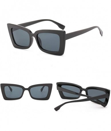 Rimless Adult Irregular Eye Sunglasses-Retro Eyewear Fashion Radiation Protection - B - CW18Q5N4KI3 $8.60
