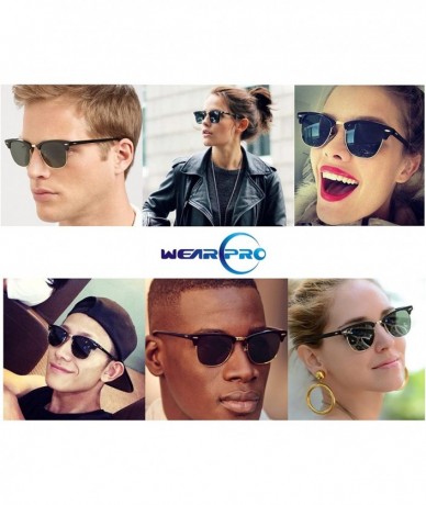 Square Sport Polarized Sunglasses For Men-Ultralight Rectangular Sunglasses Driving Fishing 100% UV Protection WP9006 - CW18C...