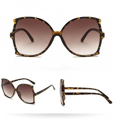 Square Women's Oversized Sunglasses Ladies Big Large Square Wide Vintage Designer Trendy UV400 Sun Glasses - A - CQ195IGKNW7 ...