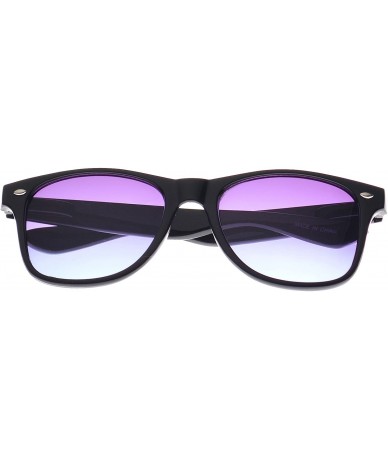 Wayfarer Sea Breeze Retro Square Sunglasses Ocean Lens Series UV400 - Purple - CK11NUXRYQT $18.63