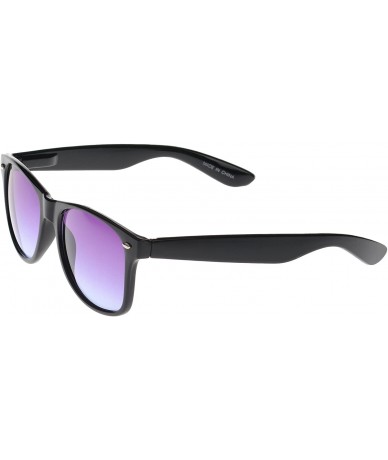 Wayfarer Sea Breeze Retro Square Sunglasses Ocean Lens Series UV400 - Purple - CK11NUXRYQT $8.56