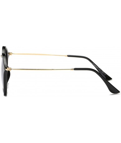 Oval Sunglasses Women/Men Vintage Round Sun Glasses Sunglass Lentes De Sol Hombre/UV400 - Ateg2447-2 - CQ19856OWK9 $32.87