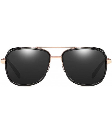 Shield Mens Womens Sunglasses Tony Style Retro Side Shield Square Sunglasses - C5 - CP18TMTO33L $17.45