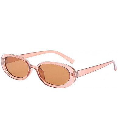 Oval Sunglasses Irregular Lightweight Oversized sunglasses - G - CM18R4566XW $8.22