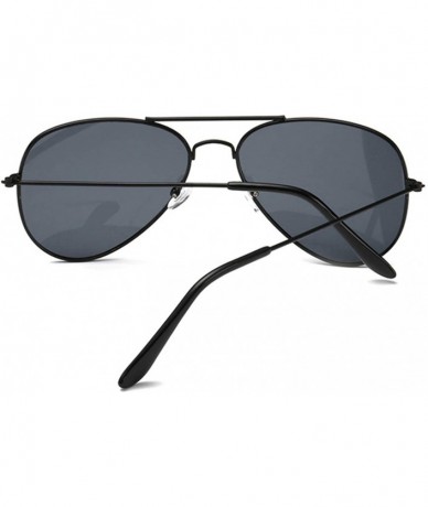 Rimless Aviation Sunglasses Women Brand Designer Mirror Retro Sun Glasses Pilot Vintage Female - Gold Blue - CJ198ZAAHT9 $25.75
