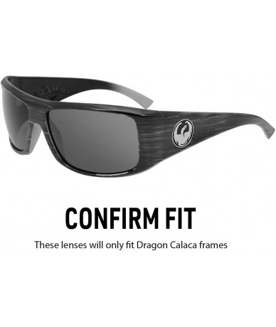 Sport Polarized Replacement Lenses for Dragon Calaca Sunglasses - Multiple Options - Emerald Green Mirror - CF12CCLZ37V $41.28