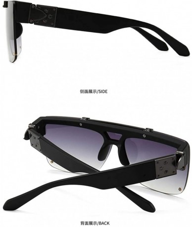 Rimless Sunglasses Designer Vintage Gradient - CK194WTAERD $14.35