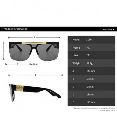 Rimless Sunglasses Designer Vintage Gradient - CK194WTAERD $14.35