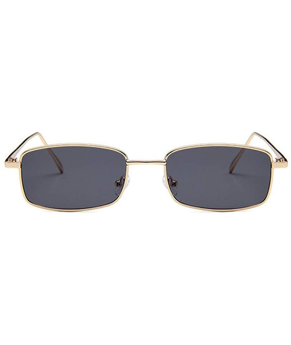 Oval Unisex Fashion Sunglasses Round Frame UV Sunglasses Pearl Beaded Chain Cord Holder + Glasses Case - Rose Gold - CB193XES...