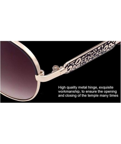 Aviator Women's fashion sunglasses- retro personality- good frame glasses- polarized sunglasses - C - C518RXAHR2R $54.44