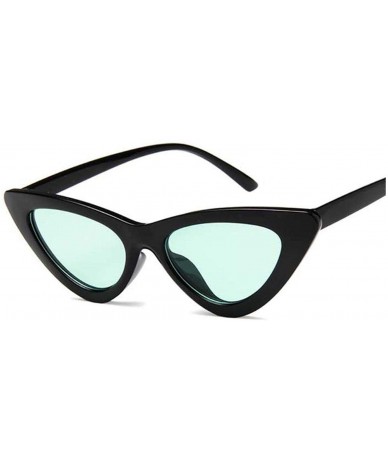 Oval Small Cat Eye Ladies Sunglasses Red Black Frame Women Er Sun Glasses Vintage Sexy Eyewear Shades UV400 - CE198AH3LAS $30.75