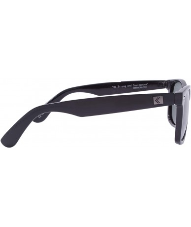 Square Nostalgic Men's Polarized Classic Wayfarer Shape Retro Sunglasses- UV400 Protection Rectangular Lenses - CA197D57798 $...
