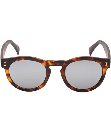 Semi-rimless Flat Matte UV400 Revo Color Resin Lens Retro Outdoor Goggle Sunglasses-5 Colour - CN184U5KLA2 $7.88
