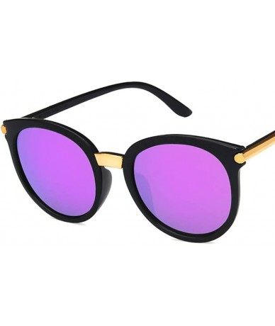 Oval Men Women Fashion Sunglasses Outdoor Sports Driving Beach Trip Glasses(E) - E - CD198DWL8M7 $10.67