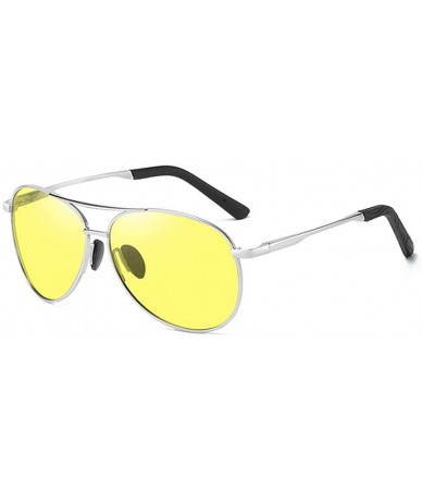 Rectangular day and night polarized sunglasses men's UV light Sun photochromic night vision driving sunglasses - CY18UOQOKHL ...