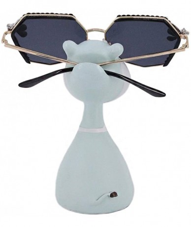 Oversized Stylish Metal Bee Decoration Sunglasses UV Protection Frame - Gold Frame/Black Lens - C2197HQXDAX $36.51
