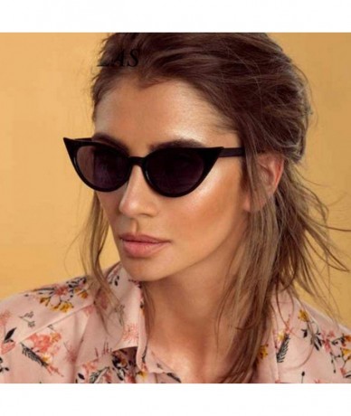 Oversized Retro Sexy Cat Eye Sunglasses Women Fashion Women Sun Glasses Eyewear Oculos 8 - 8 - CD18XE0S9LY $7.80