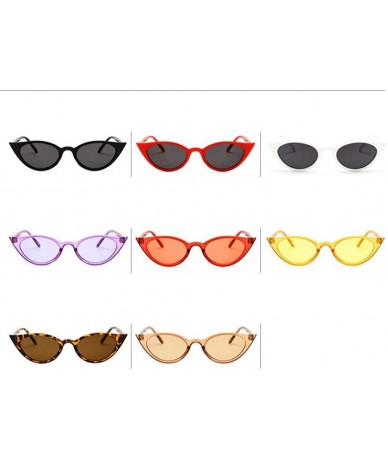 Oversized Retro Sexy Cat Eye Sunglasses Women Fashion Women Sun Glasses Eyewear Oculos 8 - 8 - CD18XE0S9LY $7.80