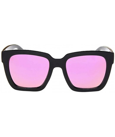 Goggle Retro Polarized Sunglasses for Women-Lightweight Mirrored Lens Fashion Goggle Eyewear Elegant Glasses for Ladies - C51...