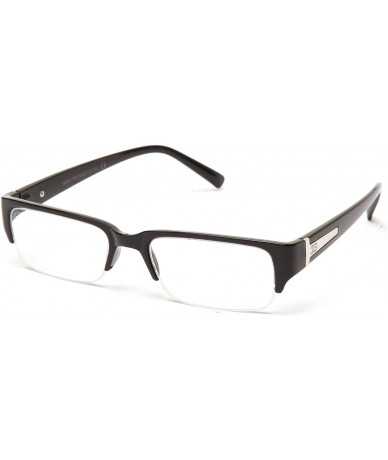 Oversized Hot Sellers Nerd Geeky Trendy Cosplay Costume Unique Clear Lens Fashionista Glasses - 1841 Black - C311OCCVIFF $20.84