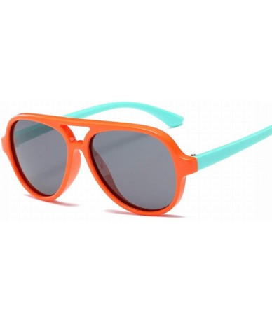 Sport Polarized Children'S Mirror Fashion Colorful Sunglasses Sunglasses Silicone Children Polarized Sunglasses - CC18ST0S3QC...