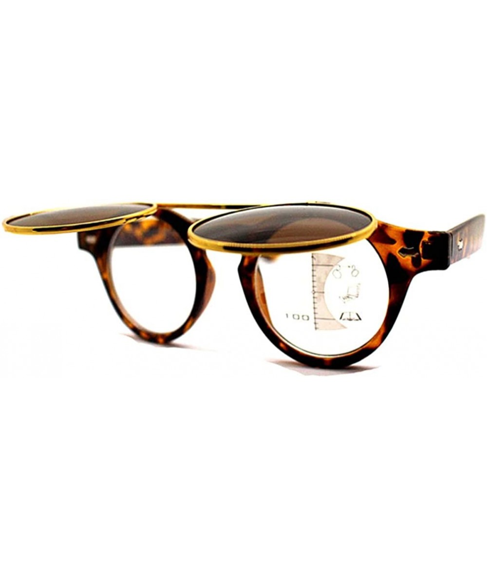 Goggle Multifocus Glasses Sunglasses Readers UV400 Reading Glasses - Tortoise - CK18YDSLWWX $28.09