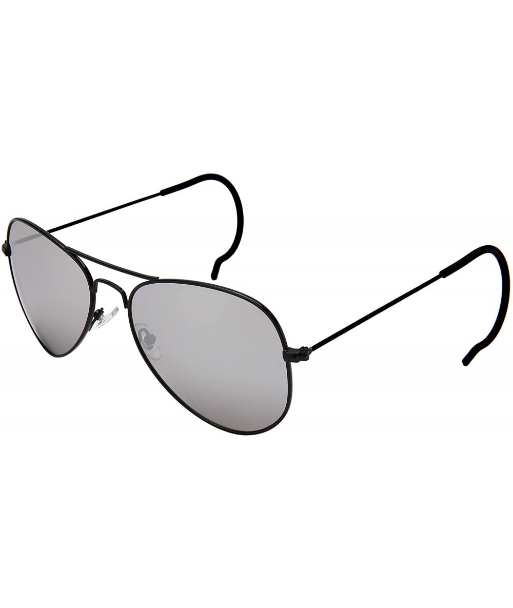 Oversized Flat Top XL Aviator Sunglasses for Men Women Pilot Sunglass Top Gun 5151 - CH18M9CENA5 $13.20