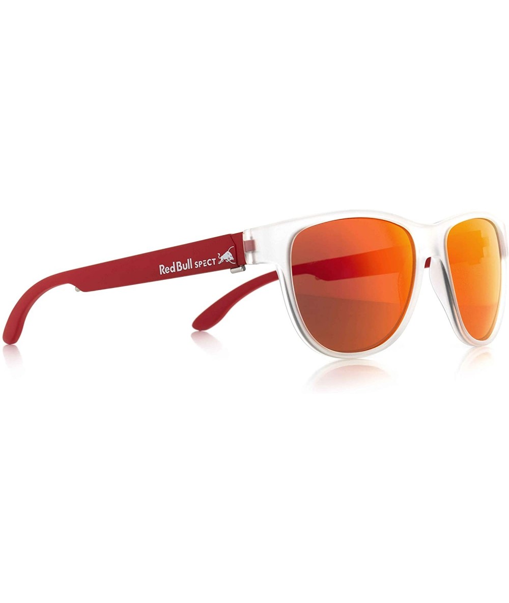 Round Wing 3 Polarized Sunglasses - Wing3-004pn Transparent/Smoke With Red Mirror - CF18S53HXT7 $67.28
