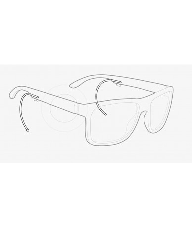 Round Wing 3 Polarized Sunglasses - Wing3-004pn Transparent/Smoke With Red Mirror - CF18S53HXT7 $67.28