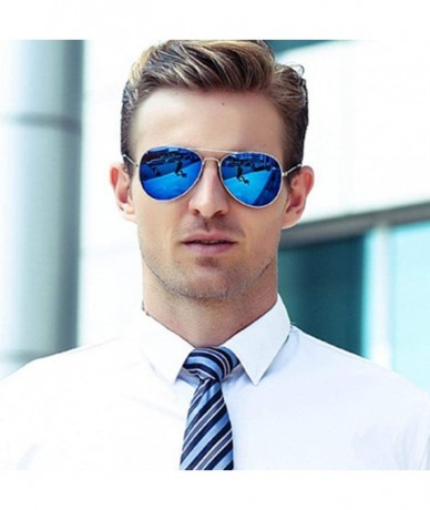 Aviator 2019 New Vintage Classic Sunglasses Men Oval Luxury Brand Designer Driving C1 - C1 - CH18XEC3N3U $10.39