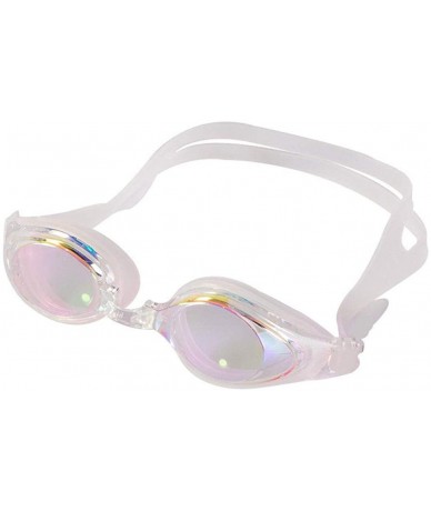 Goggle Youth Children Goggles Adult Child Radiation Protection Anti-Fog Adjustable Swimming Goggles - White - CD18YN7U5EY $27.46