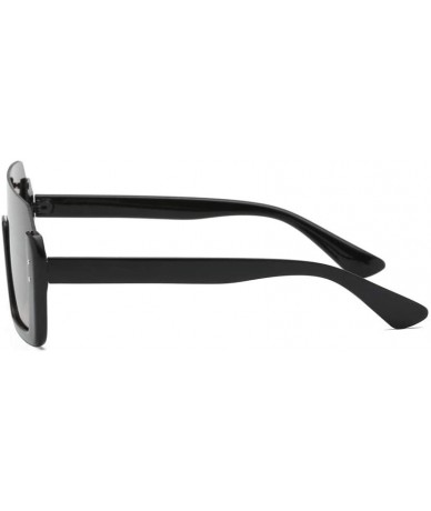 Rectangular Men Vintage Eye Sunglasses Retro Eyewear Fashion UV Protection Luxury Accessory (Coffee) - Coffee - CL195N25SS3 $...