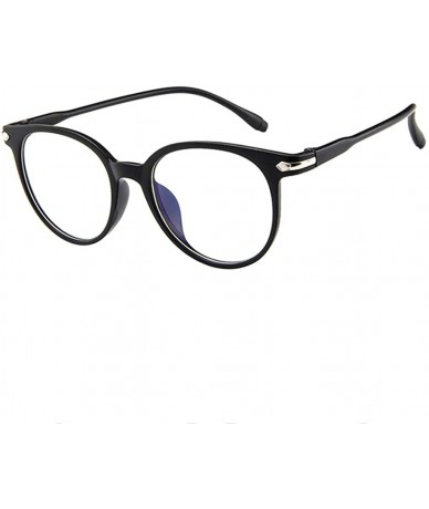 Oversized Vintage Round Sunglasses for Women- Mirrored Lens Fashion Sunglasses Eyewear - Black - C51908LZU8I $20.35