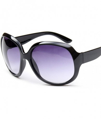 Round 2018 Mirror Goggle Explosion-proof Lens Large Frame Sunglasses Women Vintage Sun Glasses Oculos De Sol - C4 - CM197A29S...